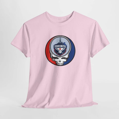 Grateful Dead - Toronto Blue Jays Grateful Dead Steal Your Face T-Shirt - MLB - Athletics - St Louis - StealieShop